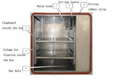 Instrumento vertical del prueba de laboratorio de la humedad de la cámara da alta temperatura ahorro de energía de la prueba
