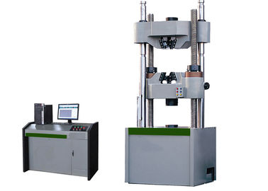 Máquina de prueba universal hidráulica de 600 KN, probador extensible de doblez de la compresión, máquina de prueba de materiales universal