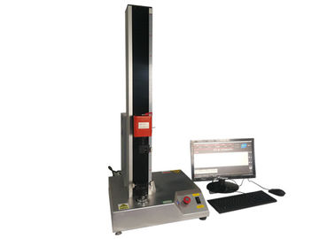 Precisión del tornillo 0,5% de la máquina de la prueba de resistencia a la tensión del sistema servo del ordenador sola para la prueba de la cinta