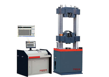 Máquina de prueba universal hidráulica 600KN, máquina extensible de la compresión de los especímenes redondos planos