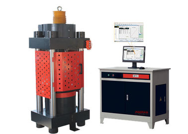 Máquina de prueba de la compresión de los materiales de construcción controlada por ordenador