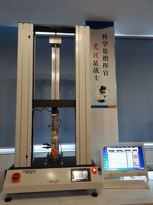La prueba extensible electrónica del doble de la máquina de prueba de compresión espacia la alta exactitud para el laboratorio