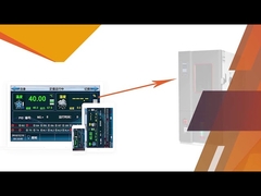 Cámara de prueba de temperatura y humedad programable con pantalla LCD y placa de acero inoxidable